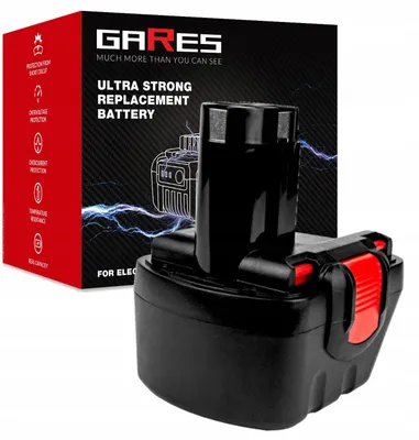 Produktbild von Gares Akkupack zum Zellentausch für Bosch GSR 12-1 12-2 BAT139 EXACT GLI | 12 V 3 Ah Inny | Ersatz-Zellenpack für Werkzeugakkus | Profi-Qualität Gares®