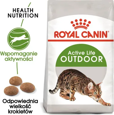 Zdjęcie produktu dla Royal Canin Active Life Outdoor, Dorosły, Każda rasa, Drób, 4 kg, Zawiera przeciwutleniacze