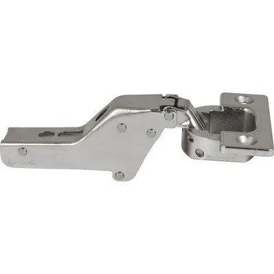 Produktbild von LAMP® Schwerlast Möbel Scharnier 95°, Innenanschlag, mit Feder, vernickelt