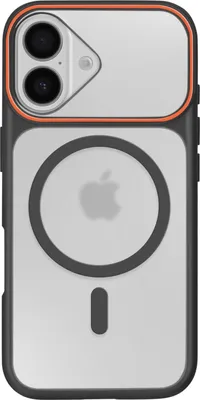Image de Avizar, coque hybride MagSafe avec dos rigide pour iPhone 17, noir