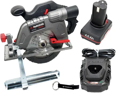Produktbild von PARKSIDE PERFORMANCE® 12 V Akku-Handkreissäge / Kreissäge PHKSAP 12-Li inkl. Akku (4 Ah) und Ladegerät (2,4 A)