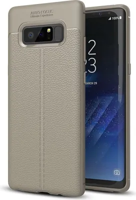 Image de Coque de protection pour Samsung Galaxy Note 8, de couleur grise