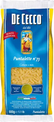 Produktbild von De Cecco Mezzi Tubetti Rigati Nr 65 Pasta aus Hartweizengriess 500g