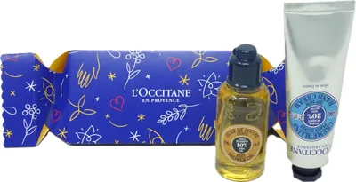 Produktbild von L'Occitane Contains Shea dry Hand Cream 30ml + Shea Body Shower oil 35ml