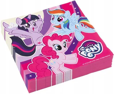 Zdjęcie produktu dla My Little Pony 20 Servietten