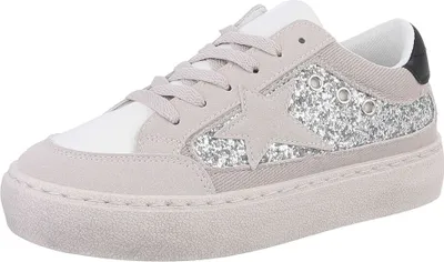 Produktbild von Ital-Design Damen Freizeitschuhe  Textiloptik, Lederoptik Sneakers Low 88519600 Weiß Gr.  41