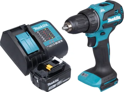 Immagine prodotto di Makita DDF 490 SF1 Trapano avvitatore a batteria 18 V 65 Nm 1/2" Brushless + 1x batteria 3,0 Ah + caricabatteria