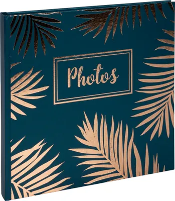 Produktbild von Exacompta 2x Fotoalbum 30 Seiten schwarz 25x25cm - Palma blau - Blau - 16307E