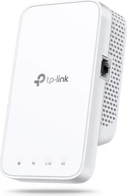 Produktbild von TP-Link WLAN Repeater RE230 AC750 Weiß, Dualband, Fast Ethernet, AP-Modus, WPS, BxTxH 124x69x52 mm