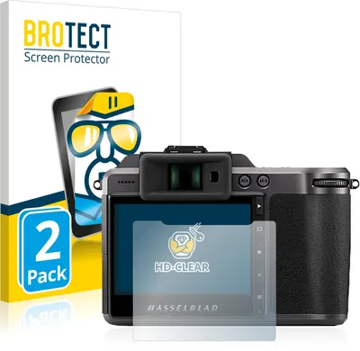 Produktbild von 2x Für Hasselblad X1D II 50C Schutzfolie BROTECT Displayschutz Display Schutz Folie Klar Transparent