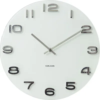 Produktbild von Karlsson - Wanduhr Vintage - Weiß - Ø35cm