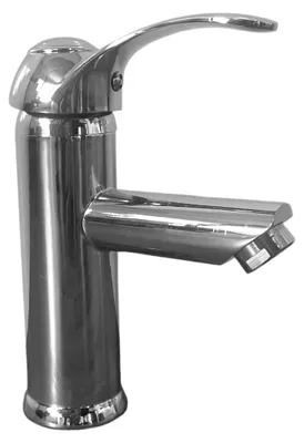 Produktbild von Waschtischarmatur Vintage Messing verchromt