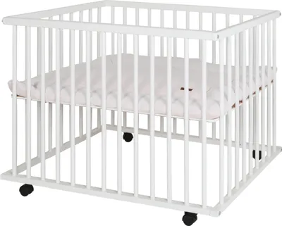 Produktbild von Europe Baby Arike II Laufstall Mattweiß