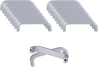 Productafbeelding van Famanu set van 20 meubelgrepen, 64 mm, inclusief schroeven