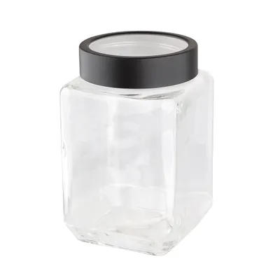 Produktbild von Quadratisches Glasbehälter / Glasdose / Einmachglas 0,7 l