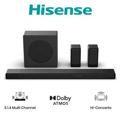 Immagine prodotto di Hisense AX5140Q altoparlante soundbar Nero 5.1.4 canali 600 W
