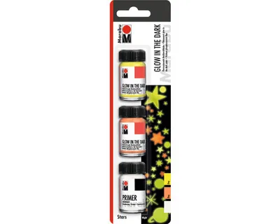 Produktbild von Marabu Nachleuchtfarbe GLOW IN THE DARK STARS