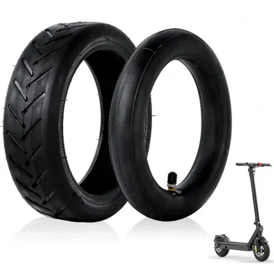 Produktbild von 8 1/2 Scooter Reifen, Ersatzräder Außen und Innen Reifen, Elektroroller Gummireifen, 8,5 Zoll Roller Reifen, für Xiaomi Mijia M365 und 8,5 Zoll Universal-Luftreifen