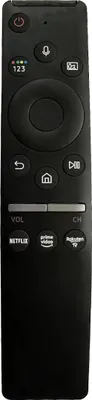 Image de Télécommande azurano pour Samsung BN59-01330B, BN5901330B (SUB BN59-01329B) avec fonction vocale pour les téléviseurs Samsung 4K UHD LED Smart TV des séries Q & TU de 2020.