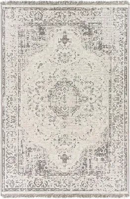 Produktbild von In- und Outdoorteppich - Beige - 200 x 290 cm - mit Fransen
