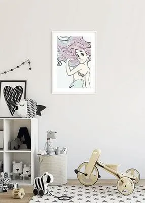 Produktbild von Kunstposter – Ariel Aquarell – 30 x 40 cm