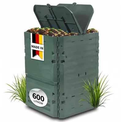 Produktbild von GARANTIA THERMO-KING Komposter 600 Liter grün, KI-generiertes Bild