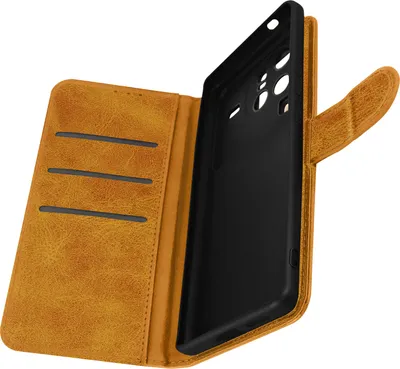 Produktbild von Avizar, Kunstlederetui Geldbörse mit Standfunktion Vivo X80 Pro, Braun