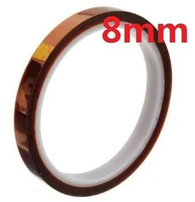 Immagine prodotto di Nastro adesivo resistente al calore, larghezza 8 mm, nastro Kapton per riprogrammazione con protezione termica