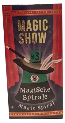 Zdjęcie produktu dla TRENDHAUS 957870 Magiczny Pokaz nr 3 [Magiczna Spirala], Niesamowite sztuczki magiczne dla dzieci od 6 roku życia, zawiera filmy instruktażowe online