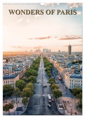 Produktbild von Wonders of Paris (Wall Calendar 2027 DIN A3 portrait), CALVENDO 12 Month Wall Calendar