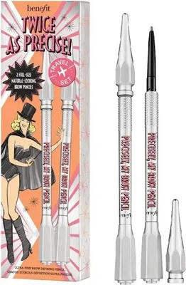 Produktbild von Benefit Doppelt so präzise! My Brow Pencil Set 3 Warmes Hellbraun 2 x 0,08g