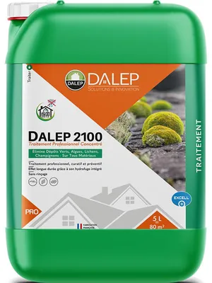 Image de Bidon antimousse 2100 concentré 5l - DALEP - 101000203