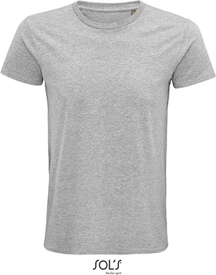 Obrázok produktu pre SOLs 03565 | Pánske tričko, Pioneer Men T-Shirt, Jersey 175 - Farba: Ash (Heather) - Veľkosť: S