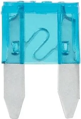 Zdjęcie produktu dla Bezpieczniki płaskie mini 15A niebieskie