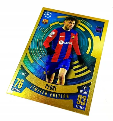 Produktbild von Match Attax 2023/24 Tcg Card. Le 11 Pedri / Limited Edition