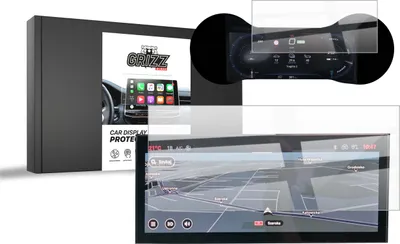Produktbild von Keramische Autodisplayfolie 2in1 für Alfa Romeo Junior 10,25" (2024-2025), Grizz Protector