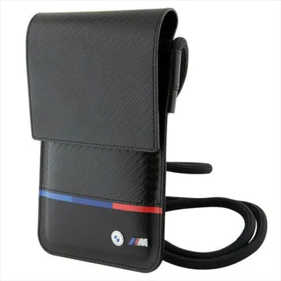 Produktbild von BMW Torebka Carbon Tricolor Line Umhängetasche Hülle Cover Schwarz