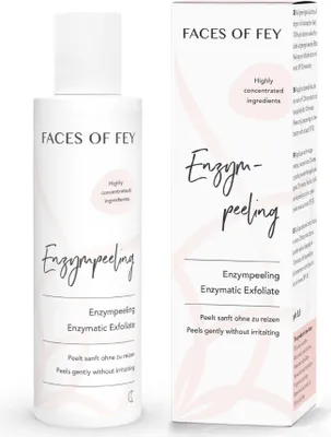 Produktbild von Enzympeeling – klärendes, enzymatisches Peeling mit Enzymen aus Granatapfel, Papaya & Mango für reine Haut - 100ml Liquid Exfoliator