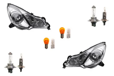 Produktbild von Scheinwerfer passend für Citroen C3 DS3 11/09- Leucht. Satz Links Rechts 1606930980 6208S9 6208Y0 00006208Y0 1606931680 1606930680 6206 Johns