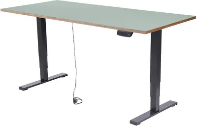 Produktbild von Schreibtisch imstande, Gestell business-b + Platte 120x60cm Aquavert