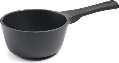Produktbild von Lacor 27516 Titanium Pro Stielkasserolle mit Antihaftbeschichtung, 16 cm, Aluminium