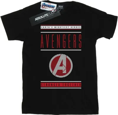 Immagine prodotto di Marvel - T-shirt da uomo "Avengers Endgame Stronger Together" BI8578 (XL) (nero)