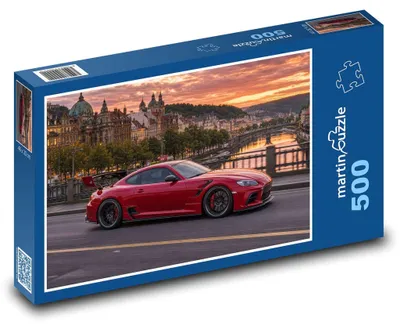 Obrázek produktu pro Puzzle 500 Sportovní vůz na mostě - martinpuzzle
