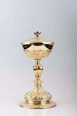 Produktbild von Ciborium vergoldet (Höhe 27 cm)