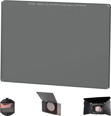 Productafbeelding van 4 x 5,65 Inch ND-filter voor Fotografie met Optisch Glas