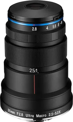 Produktbild von LAOWA 25mm f/2.8 Makro-Objektiv, kompatibel mit Sony FE