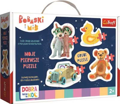Obrázok produktu pre Detské Klasické Puzzle - Rozkošné Bobríky - Trefoils Na Dobrú Noc 36095 Trefl P6
