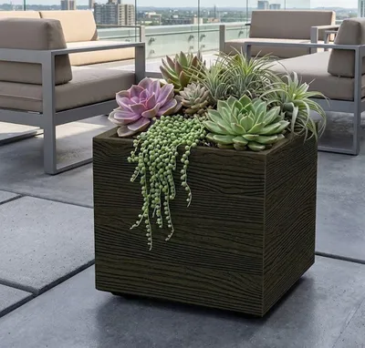 Obrázok produktu pre Kvetináč Madera 28.8cm DMA300W káva