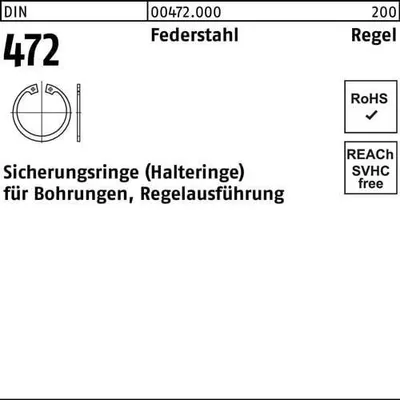 Produktbild von Reyher  472i Sicherungsringe 65 mm (100 Stück)
