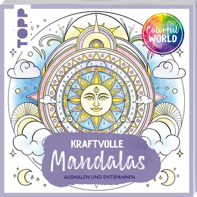 Produktbild von Colorful World - Kraftvolle Mandalas
